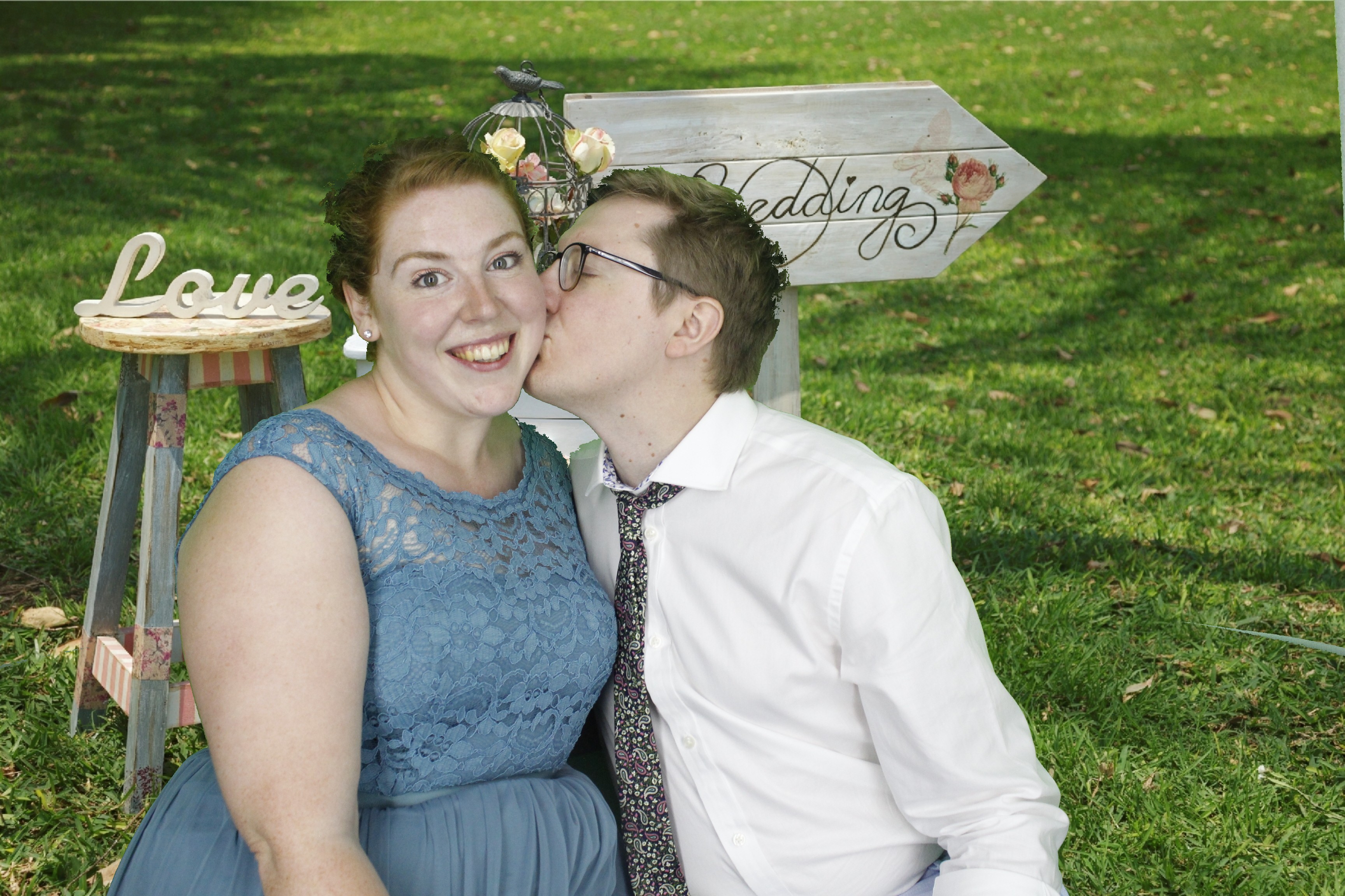 Rebecca and Warren's Wedding | View more photos from the event at gallery.myphotoboothexperience.co.uk/u/MyPhotoBoothExperienceLtd/Rebecca-and-Warrens-Wedding